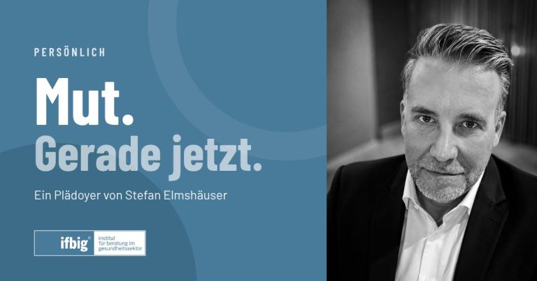 Mut. Gerade jetzt.